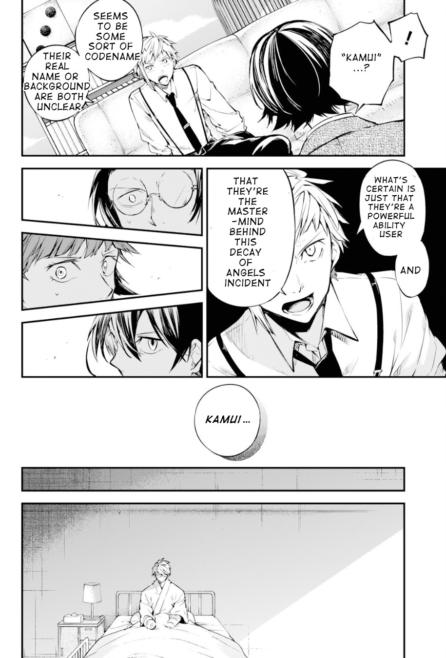 Bungou Stray Dogs Chapter 79 page 8 - Chapter 79: To Threaten God, Part 2