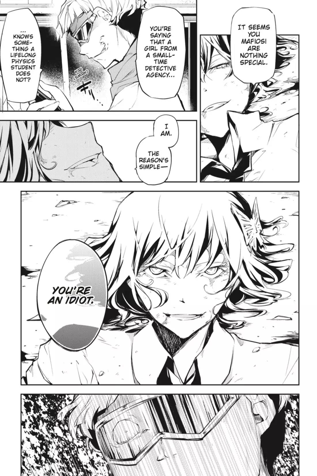Bungou Stray Dogs Chapter 8 page 11 - Chapter 8: Kill a Man and Die Thee Too, Part 2