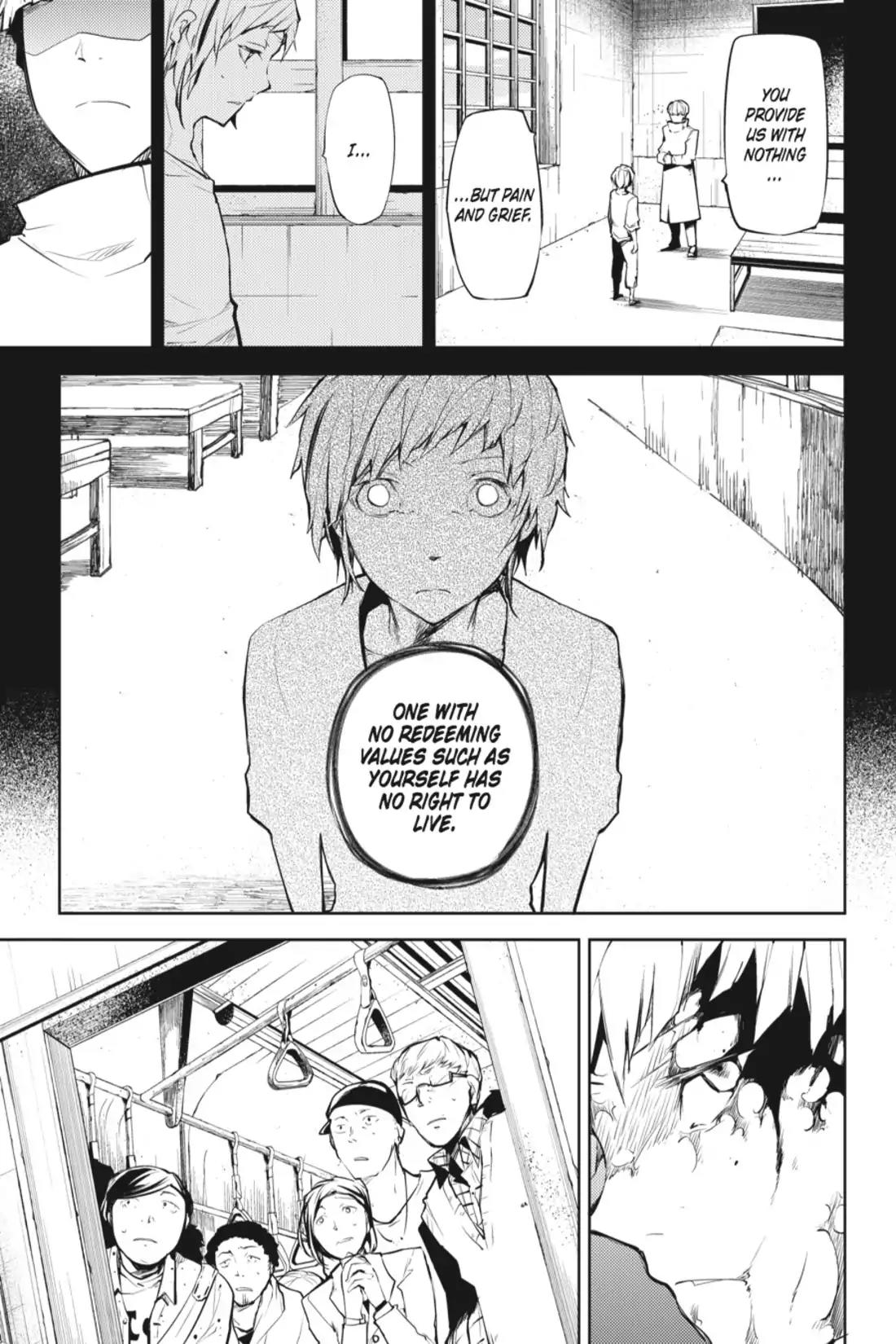 Bungou Stray Dogs Chapter 8 page 17 - Chapter 8: Kill a Man and Die Thee Too, Part 2