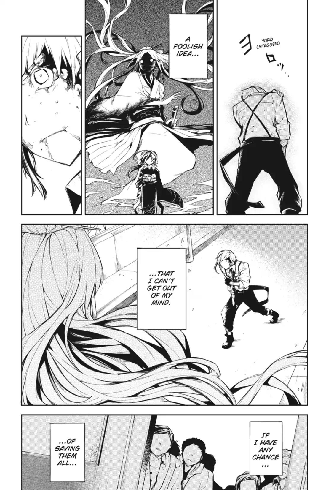 Bungou Stray Dogs Chapter 8 page 19 - Chapter 8: Kill a Man and Die Thee Too, Part 2