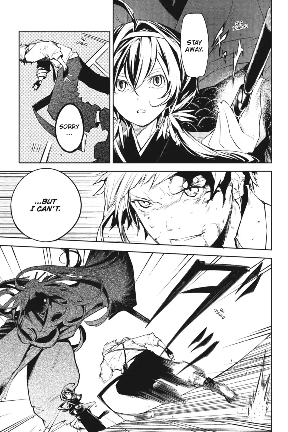 Bungou Stray Dogs Chapter 8 page 21 - Chapter 8: Kill a Man and Die Thee Too, Part 2