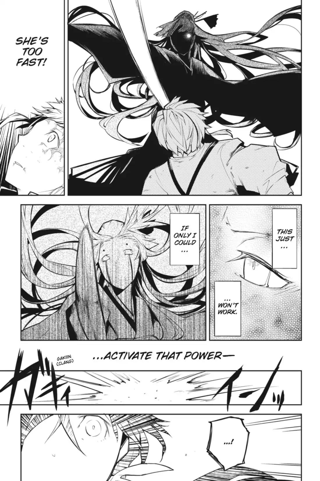 Bungou Stray Dogs Chapter 8 page 23 - Chapter 8: Kill a Man and Die Thee Too, Part 2
