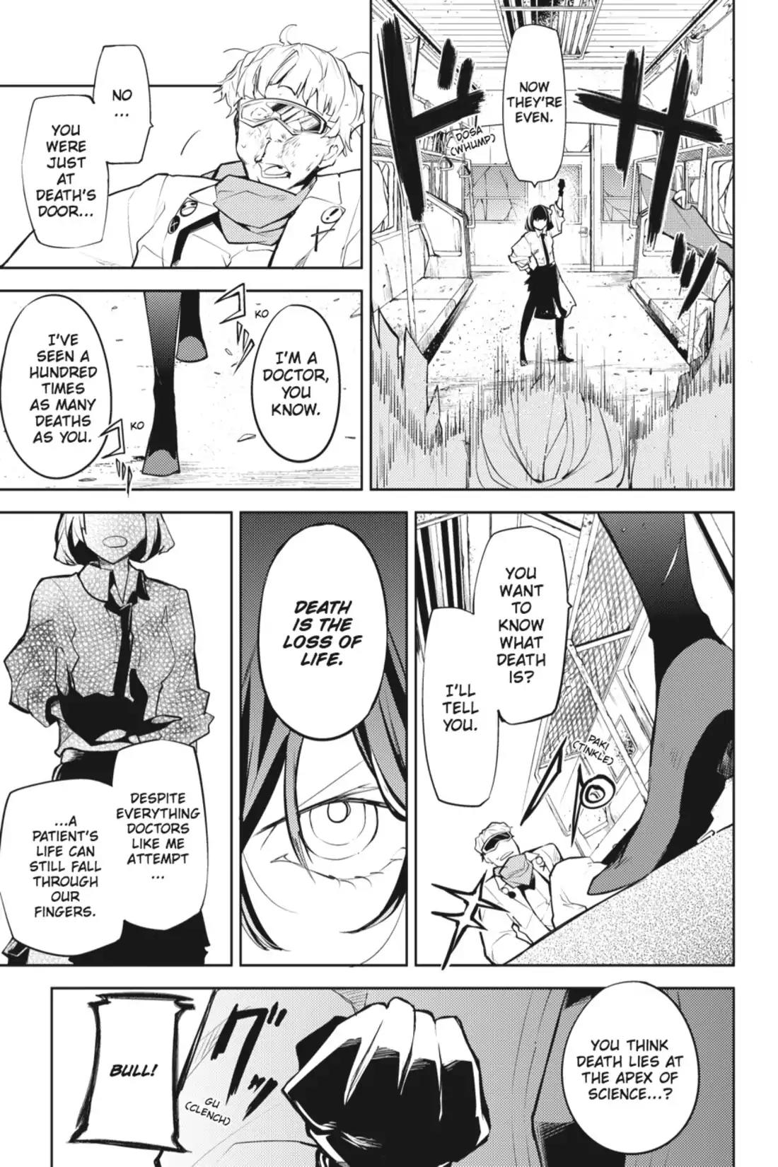 Bungou Stray Dogs Chapter 8 page 29 - Chapter 8: Kill a Man and Die Thee Too, Part 2