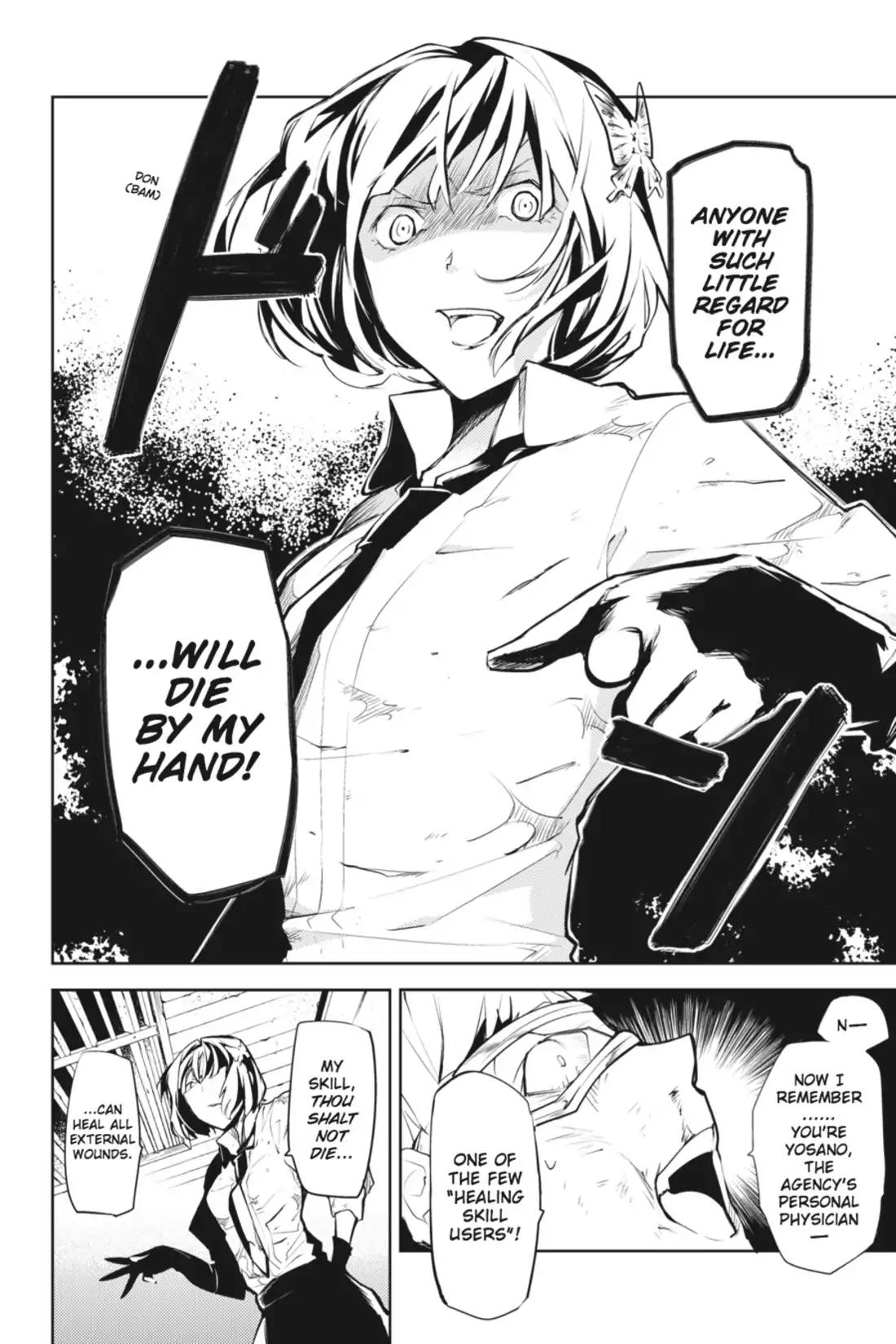Bungou Stray Dogs Chapter 8 page 30 - Chapter 8: Kill a Man and Die Thee Too, Part 2