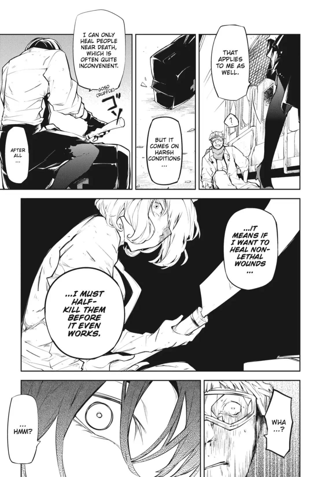 Bungou Stray Dogs Chapter 8 page 31 - Chapter 8: Kill a Man and Die Thee Too, Part 2