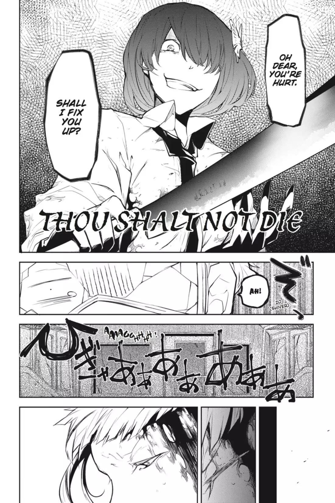 Bungou Stray Dogs Chapter 8 page 32 - Chapter 8: Kill a Man and Die Thee Too, Part 2