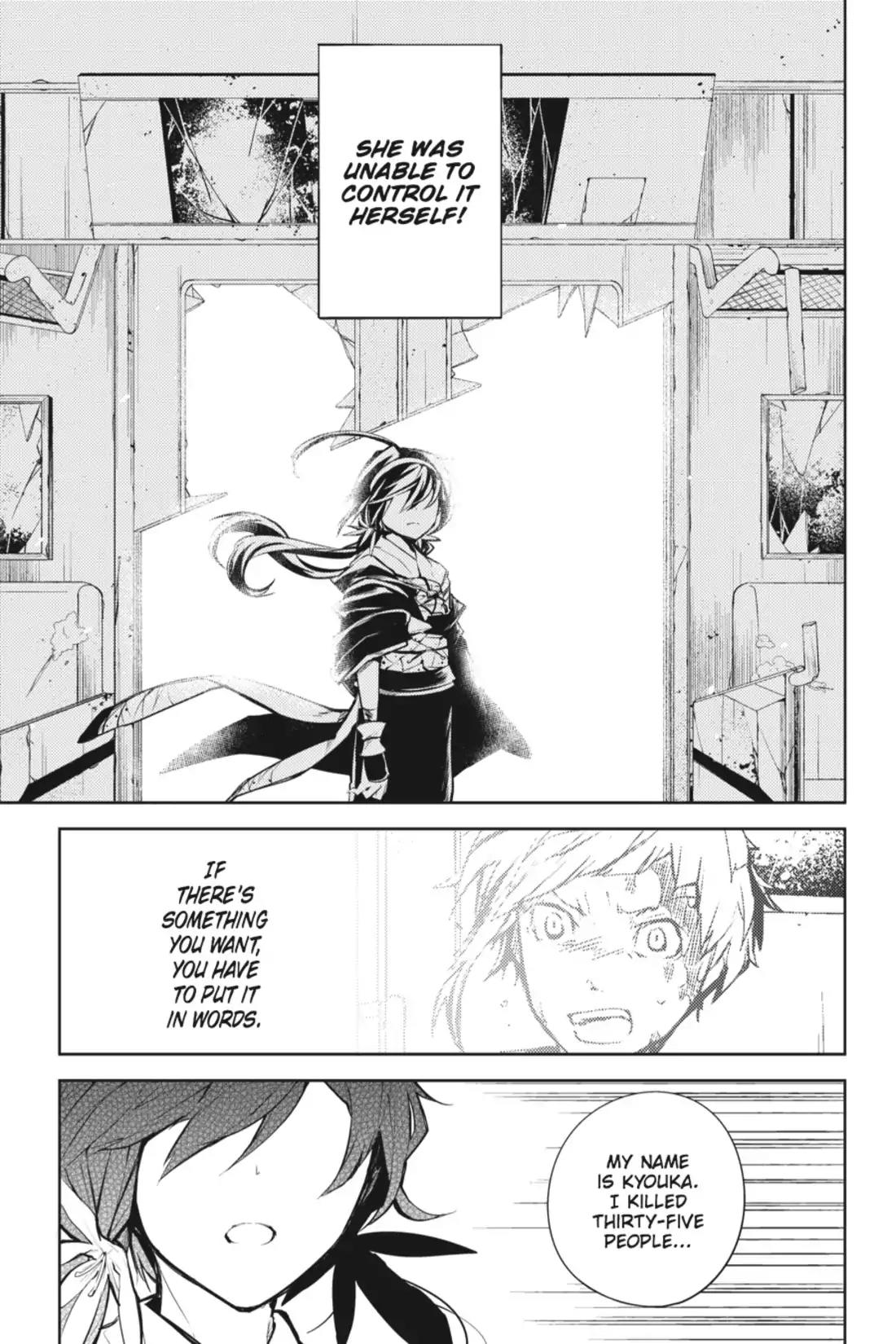 Bungou Stray Dogs Chapter 8 page 44 - Chapter 8: Kill a Man and Die Thee Too, Part 2