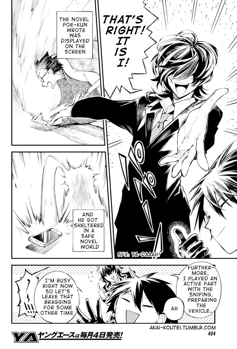 Bungou Stray Dogs Chapter 80 page 17 - Chapter 80: To Threaten God, Part 3
