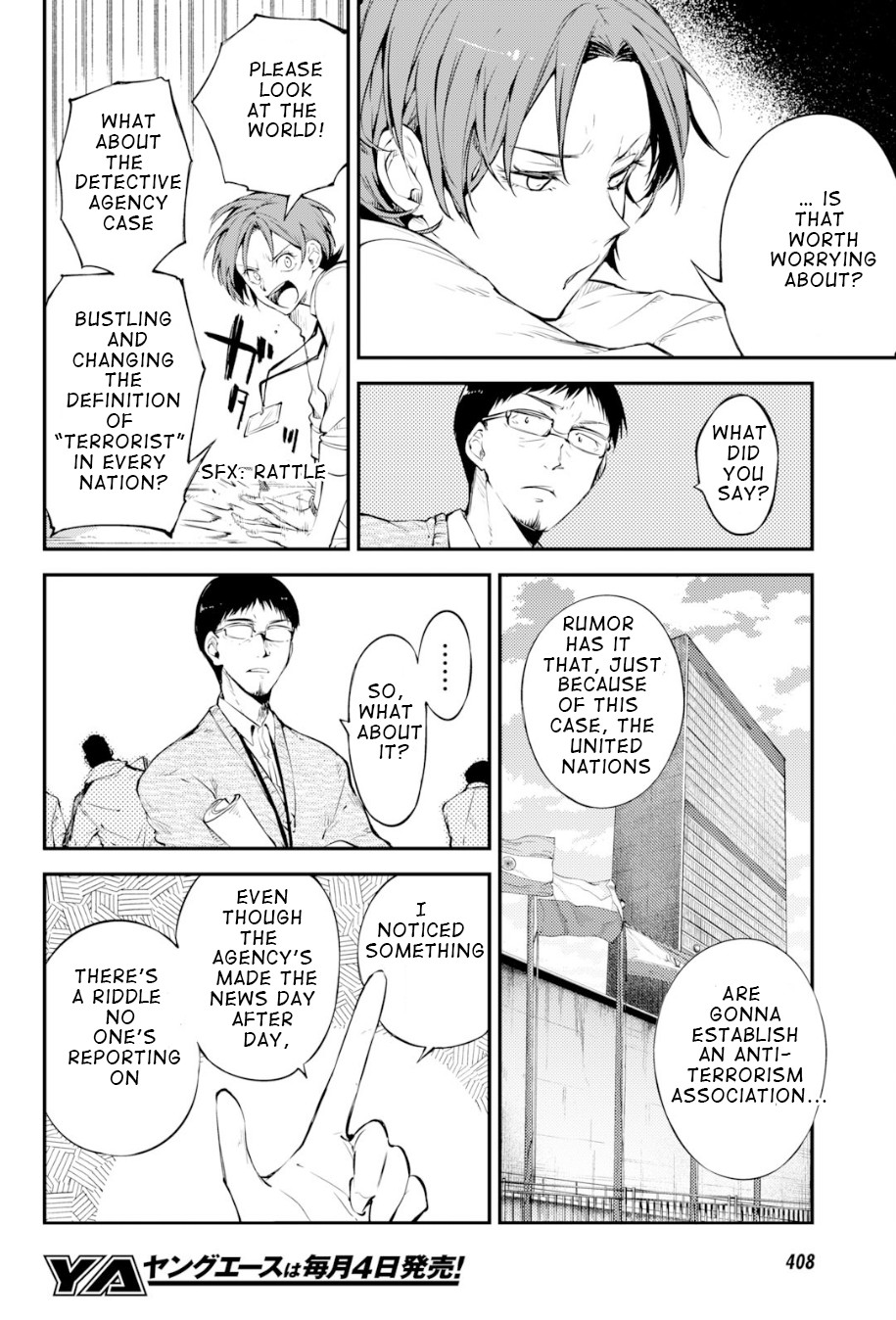 Bungou Stray Dogs Chapter 80 page 21 - Chapter 80: To Threaten God, Part 3