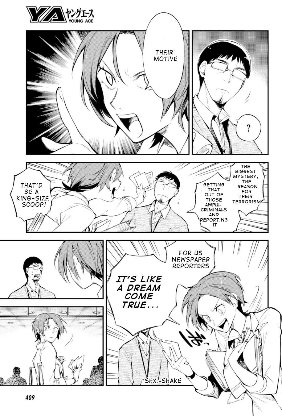 Bungou Stray Dogs Chapter 80 page 22 - Chapter 80: To Threaten God, Part 3