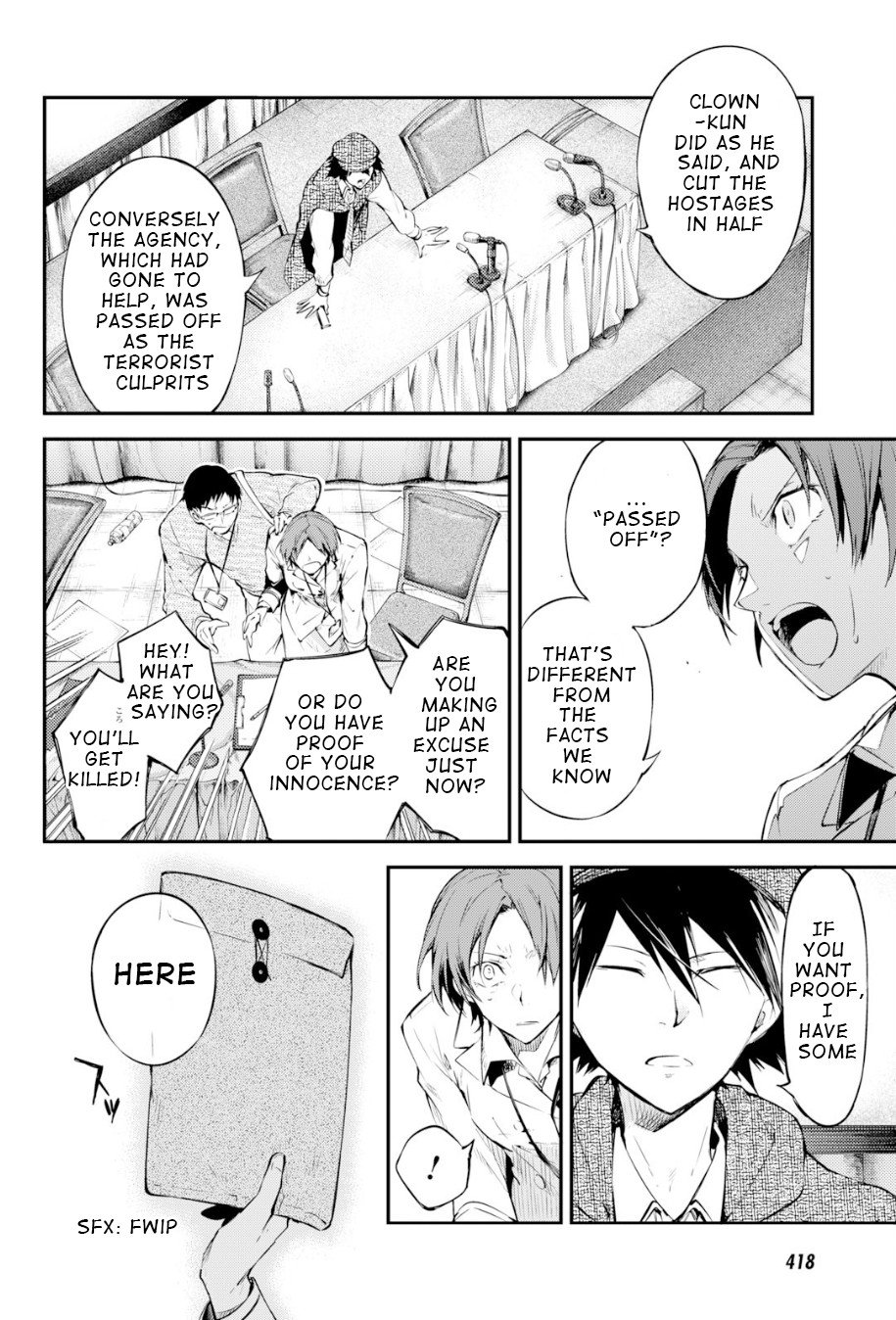 Bungou Stray Dogs Chapter 80 page 31 - Chapter 80: To Threaten God, Part 3