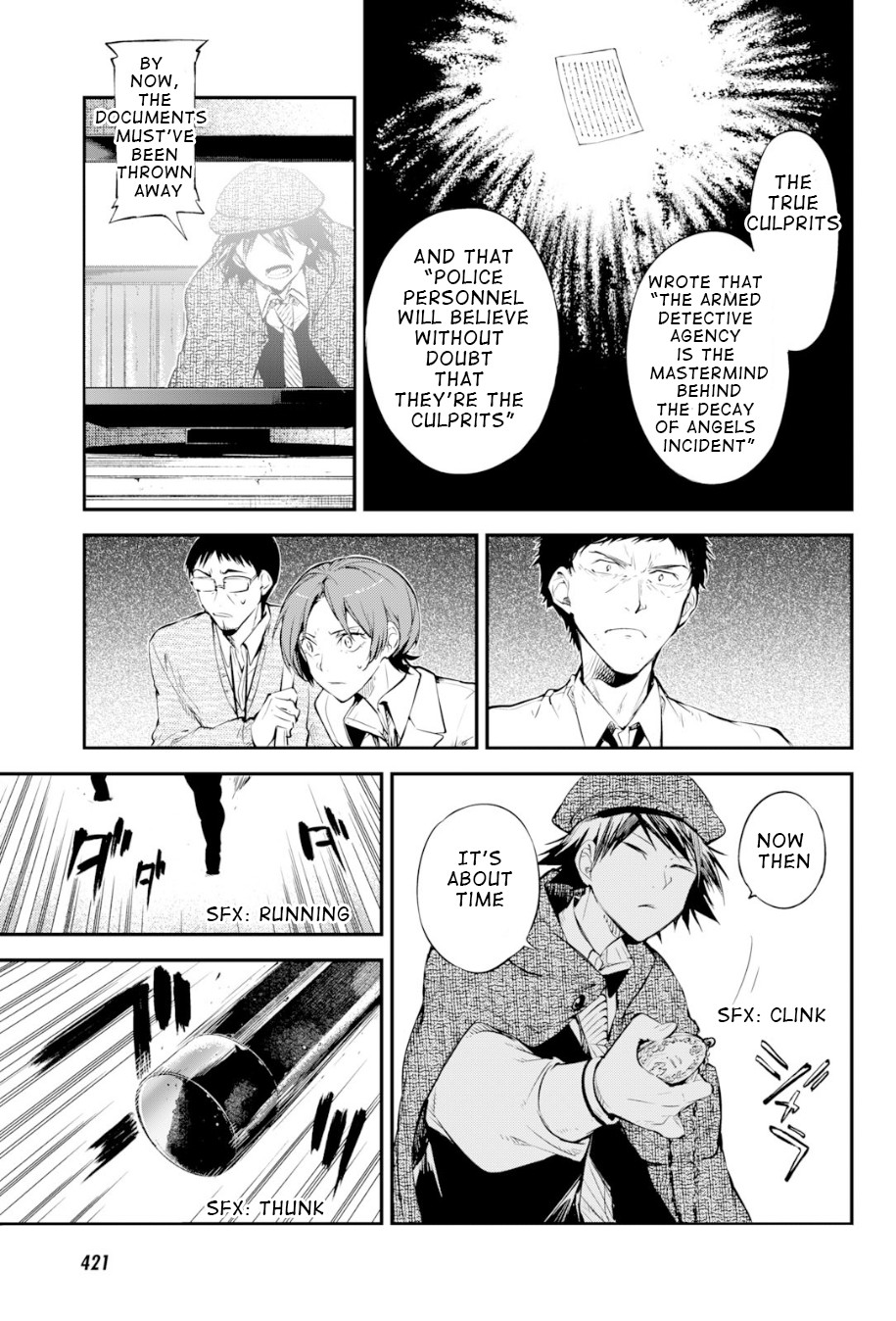 Bungou Stray Dogs Chapter 80 page 34 - Chapter 80: To Threaten God, Part 3