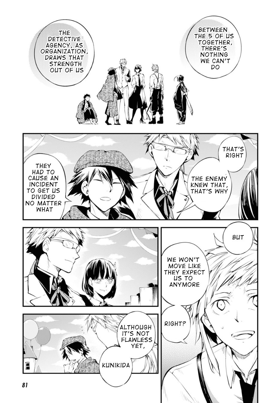 Bungou Stray Dogs Chapter 81 page 21 - Chapter 81: The Strongest Man, Final Part