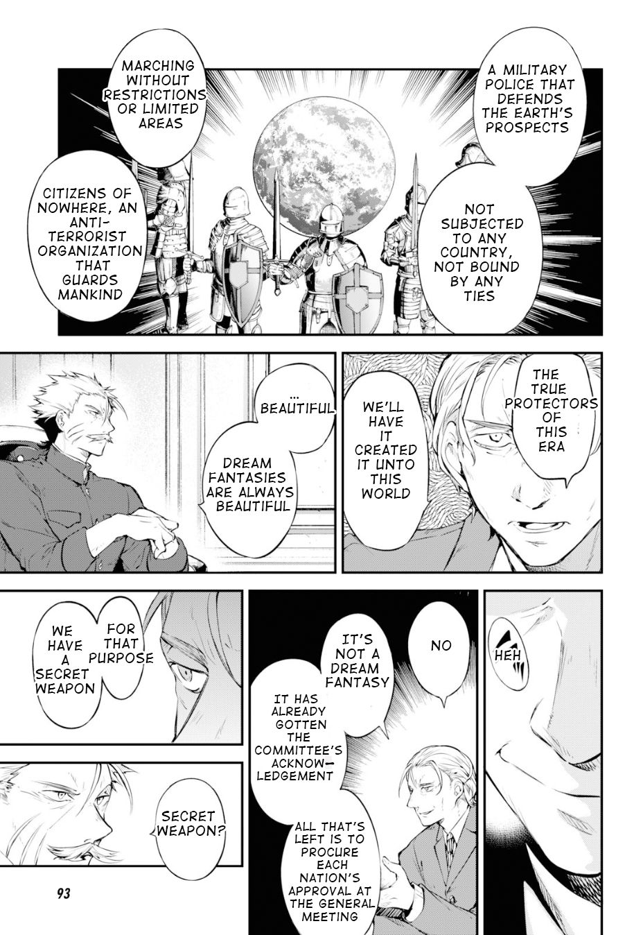 Bungou Stray Dogs Chapter 81 page 33 - Chapter 81: The Strongest Man, Final Part