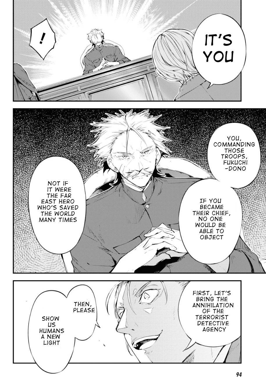 Bungou Stray Dogs Chapter 81 page 34 - Chapter 81: The Strongest Man, Final Part