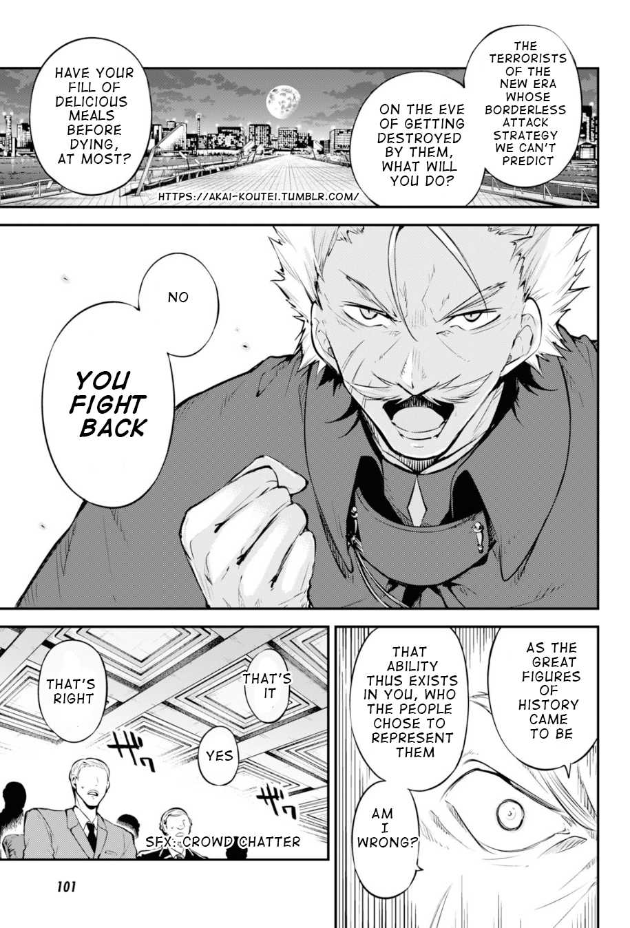 Bungou Stray Dogs Chapter 82 page 15 - Chapter 82: The Ultimate Ally