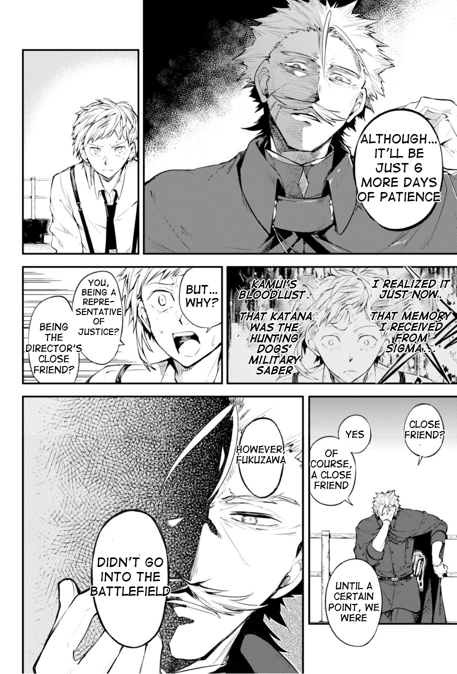 Bungou Stray Dogs Chapter 83.5 page 12 - Chapter 83.5: Towards the Final Answer, Final Part