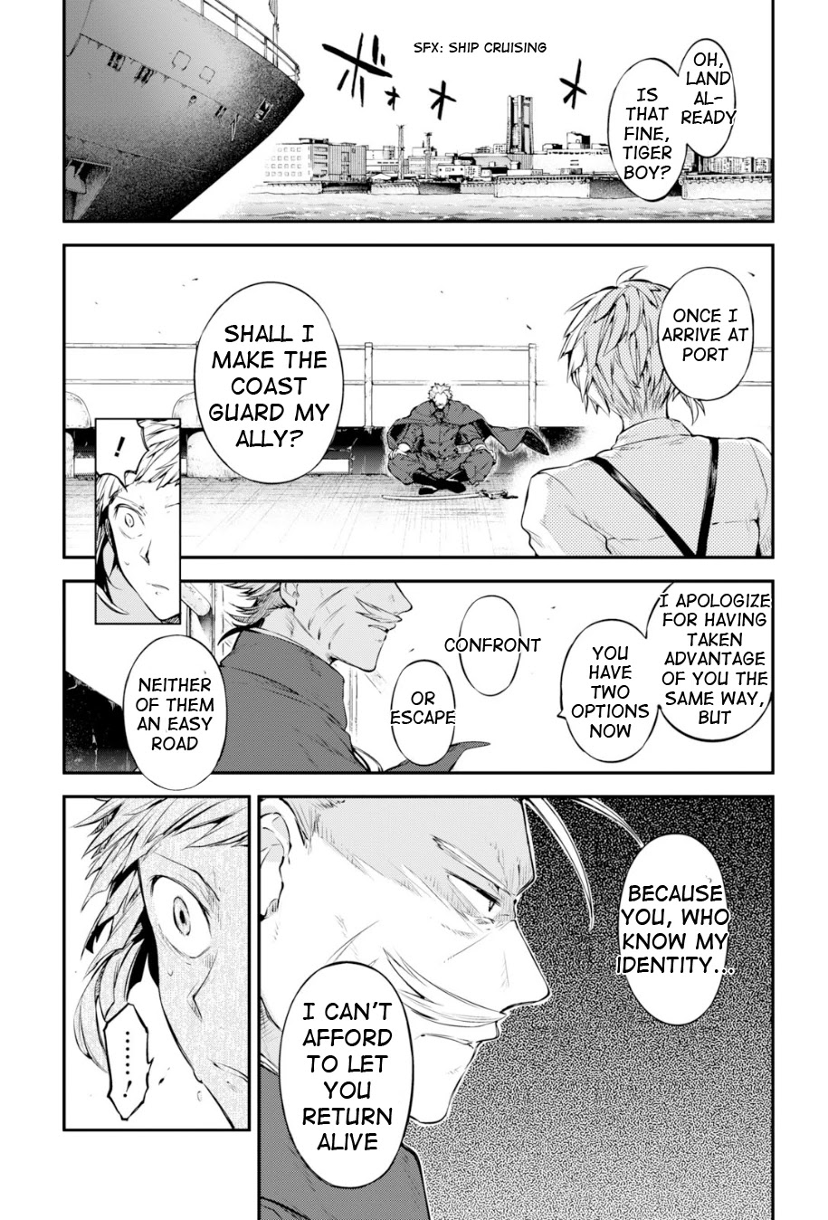 Bungou Stray Dogs Chapter 83.5 page 14 - Chapter 83.5: Towards the Final Answer, Final Part