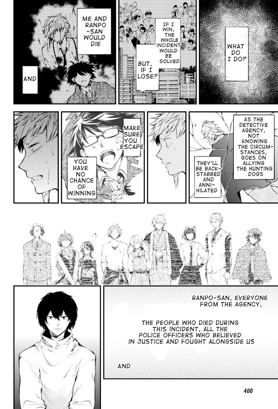 Bungou Stray Dogs Chapter 83.5 page 16 - Chapter 83.5: Towards the Final Answer, Final Part