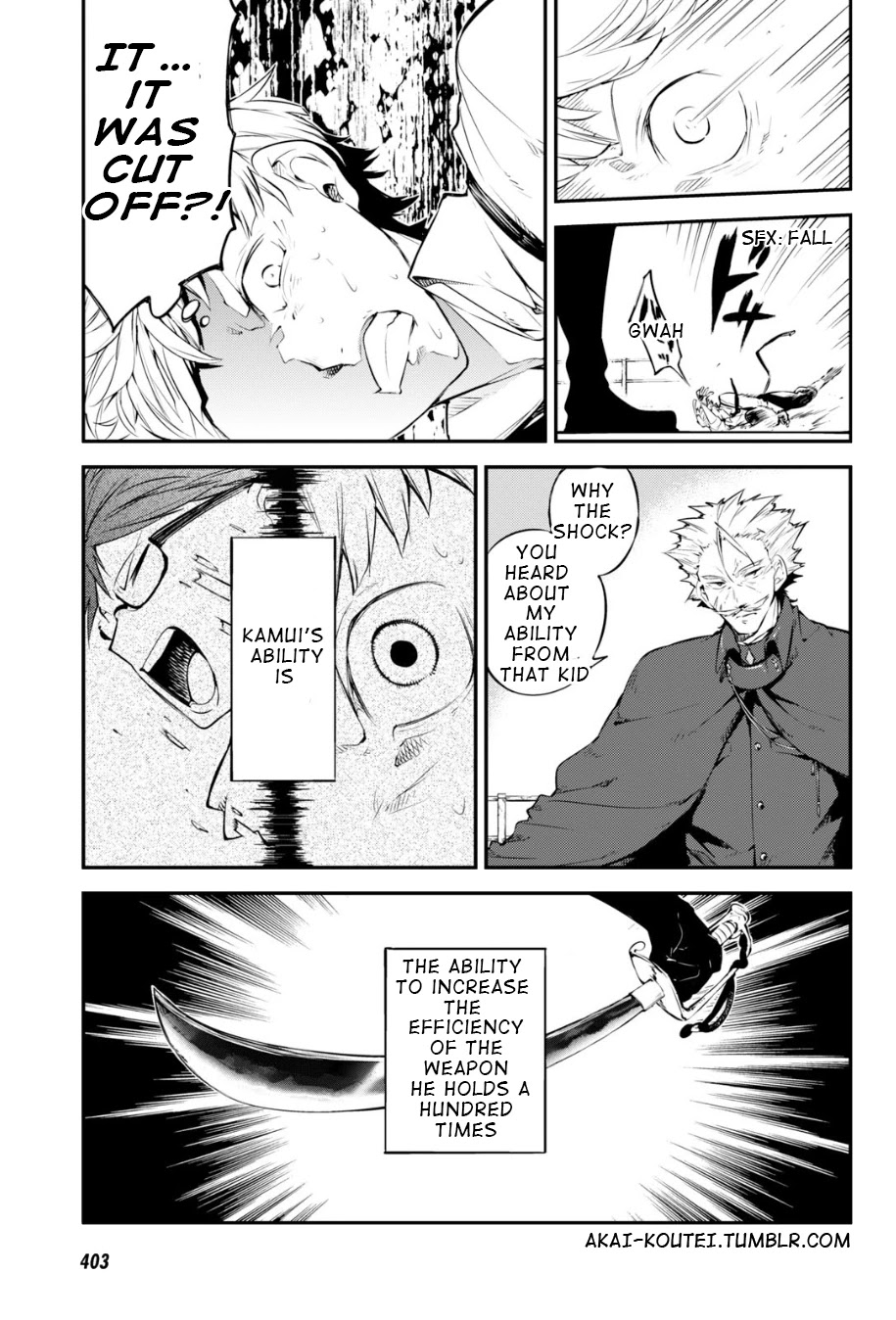 Bungou Stray Dogs Chapter 83.5 page 19 - Chapter 83.5: Towards the Final Answer, Final Part