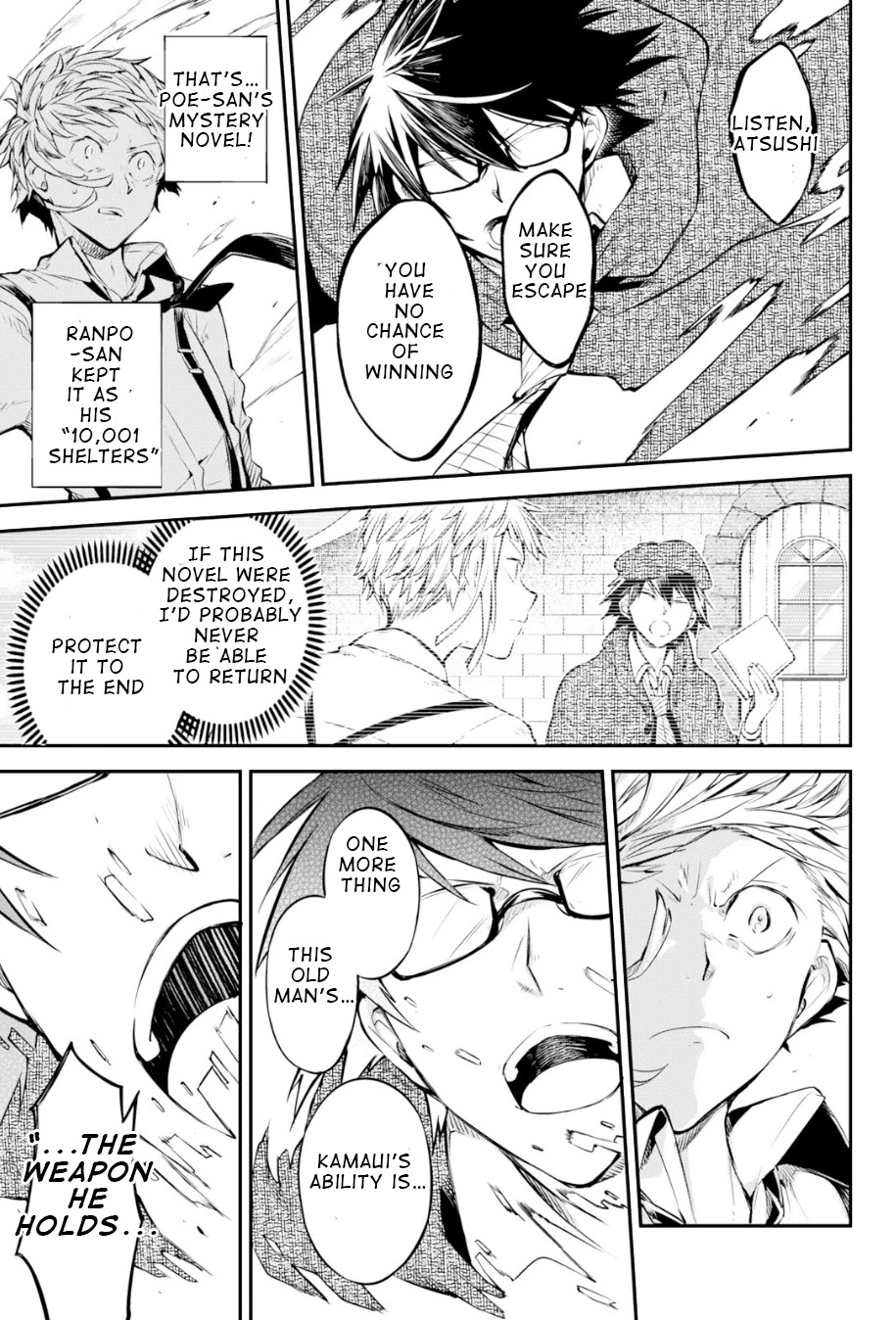 Bungou Stray Dogs Chapter 83.5 page 9 - Chapter 83.5: Towards the Final Answer, Final Part