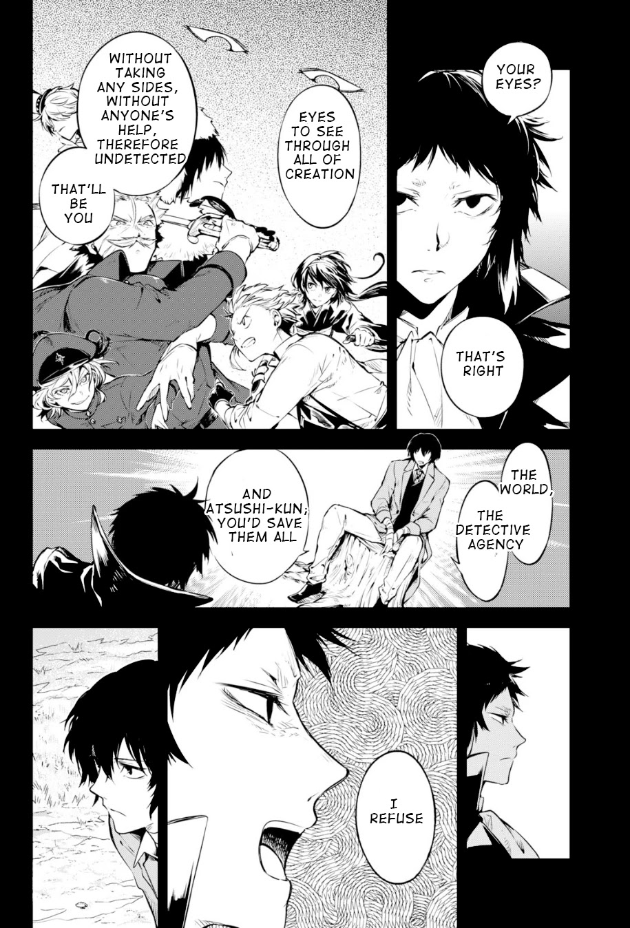 Bungou Stray Dogs Chapter 84 page 10 - Chapter 84: Hero VS. Criminal