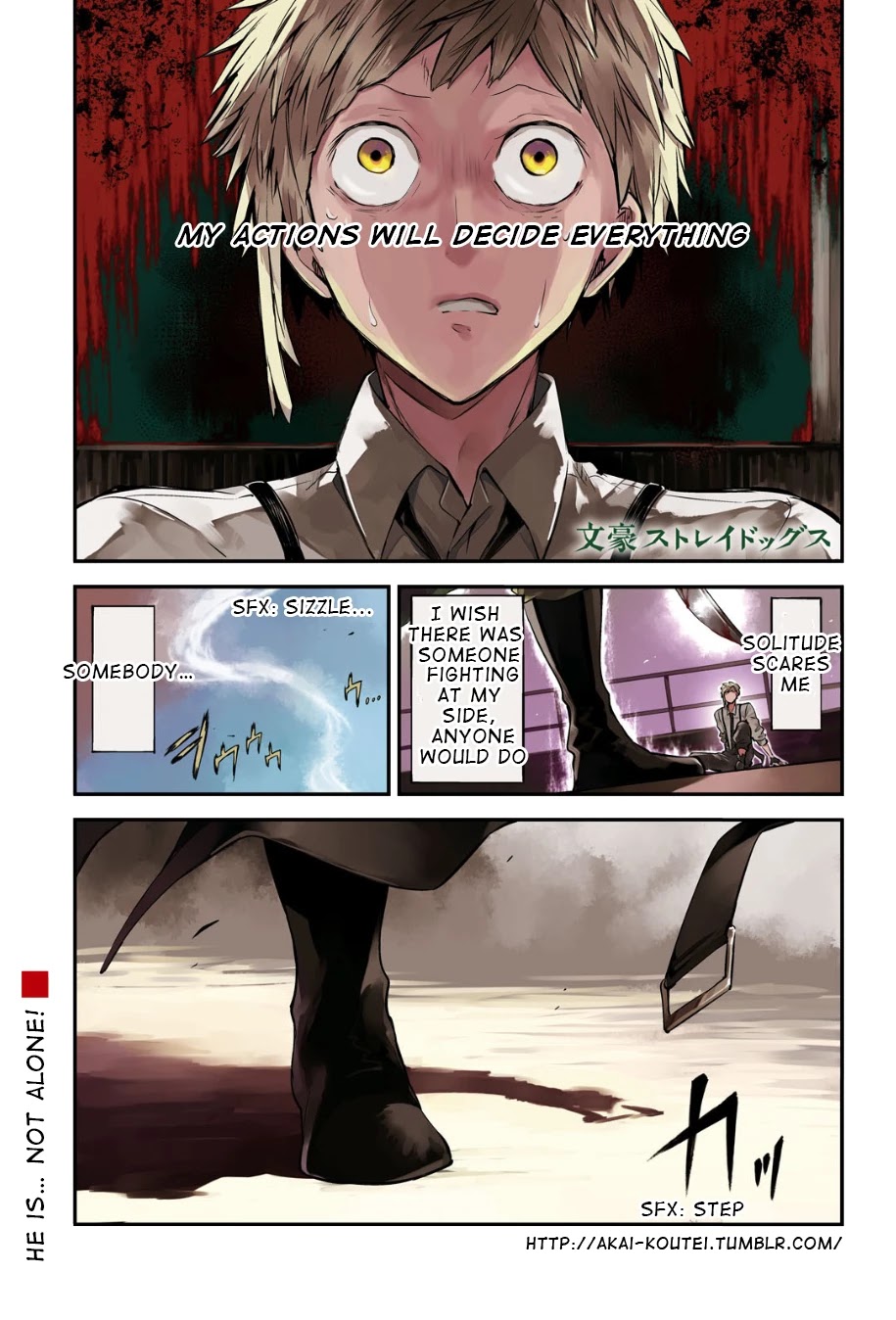 Bungou Stray Dogs Chapter 84 page 3 - Chapter 84: Hero VS. Criminal