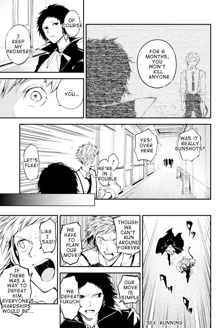Bungou Stray Dogs Chapter 85 page 13 - Chapter 85: Hero VS. Criminal, Part 2