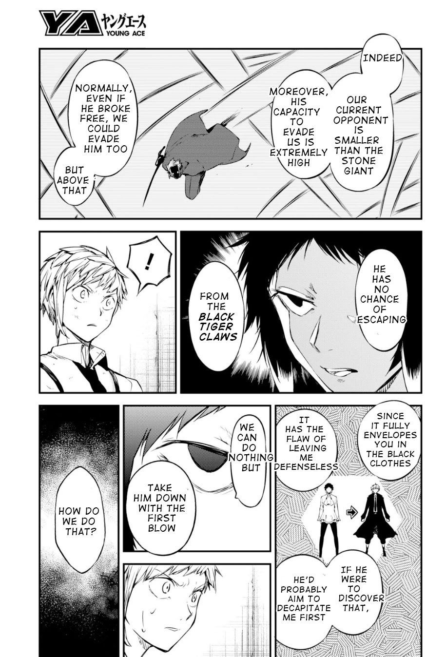 Bungou Stray Dogs Chapter 85 page 17 - Chapter 85: Hero VS. Criminal, Part 2