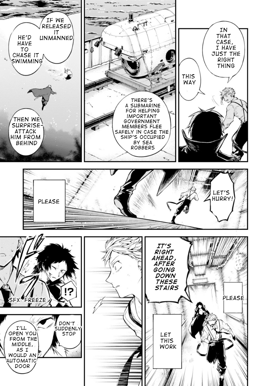 Bungou Stray Dogs Chapter 85 page 21 - Chapter 85: Hero VS. Criminal, Part 2