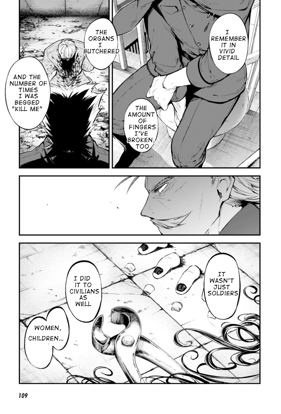 Bungou Stray Dogs Chapter 85 page 25 - Chapter 85: Hero VS. Criminal, Part 2