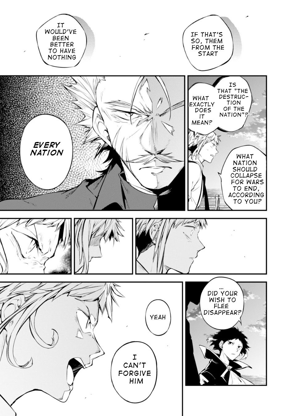 Bungou Stray Dogs Chapter 85 page 27 - Chapter 85: Hero VS. Criminal, Part 2