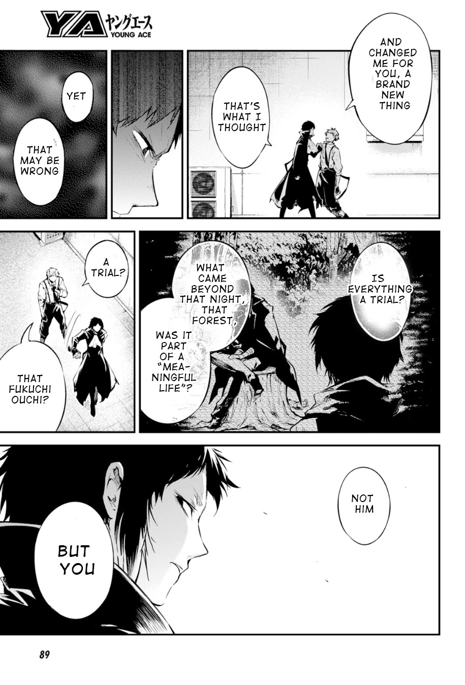 Bungou Stray Dogs Chapter 85 page 5 - Chapter 85: Hero VS. Criminal, Part 2