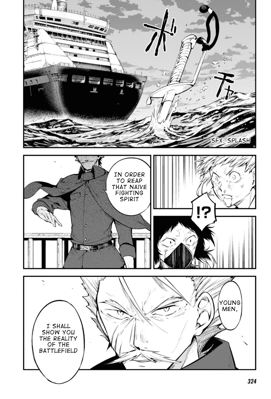 Bungou Stray Dogs Chapter 86 page 12 - Chapter 86: Hero VS. Criminal, Part 3