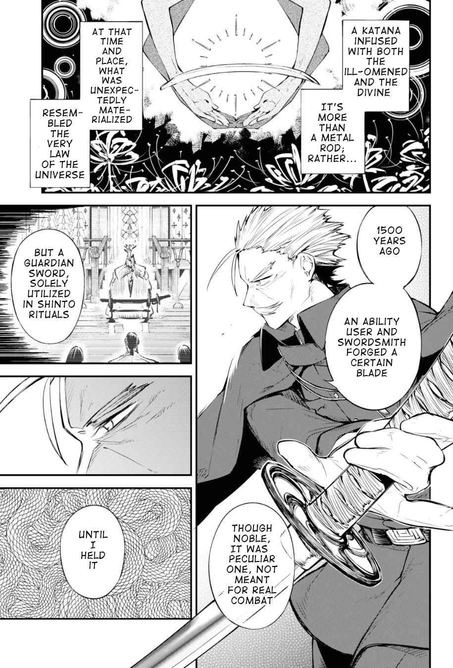 Bungou Stray Dogs Chapter 86 page 15 - Chapter 86: Hero VS. Criminal, Part 3