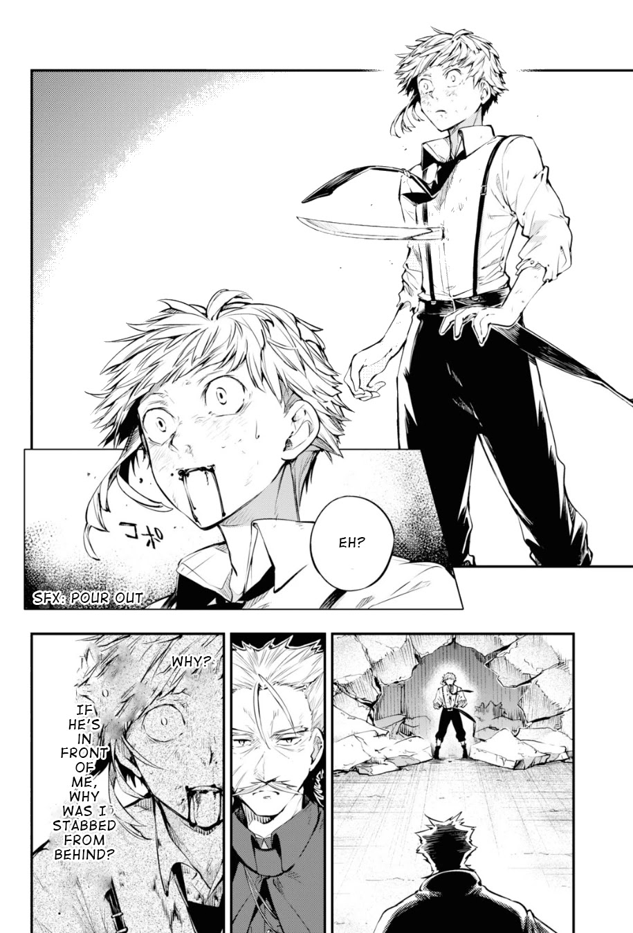 Bungou Stray Dogs Chapter 86 page 21 - Chapter 86: Hero VS. Criminal, Part 3