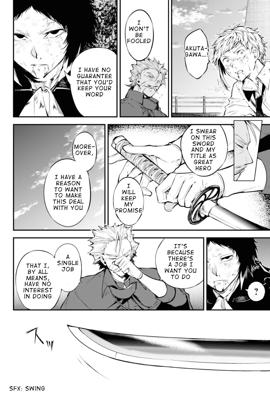 Bungou Stray Dogs Chapter 86 page 31 - Chapter 86: Hero VS. Criminal, Part 3
