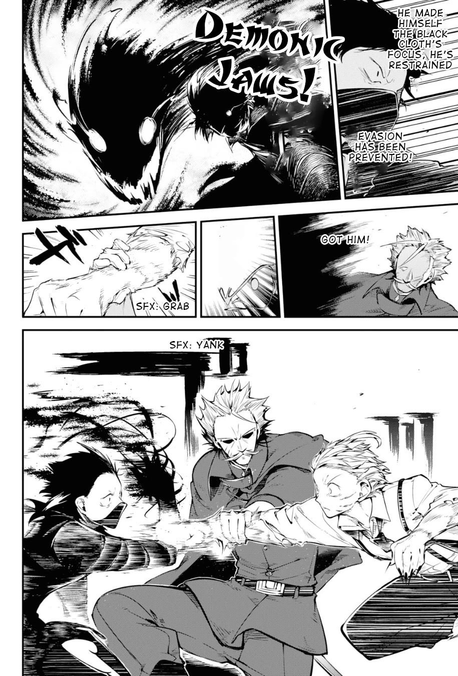 Bungou Stray Dogs Chapter 86 page 4 - Chapter 86: Hero VS. Criminal, Part 3