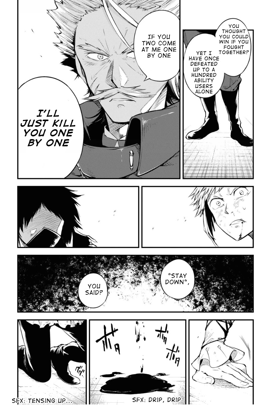 Bungou Stray Dogs Chapter 86 page 9 - Chapter 86: Hero VS. Criminal, Part 3