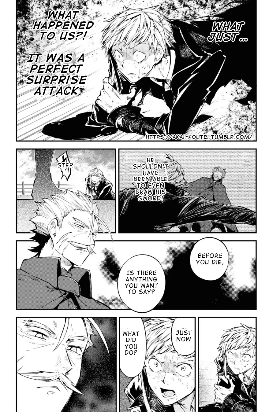 Bungou Stray Dogs Chapter 87 page 22 - Chapter 87: Hero VS. Criminal, Part 4