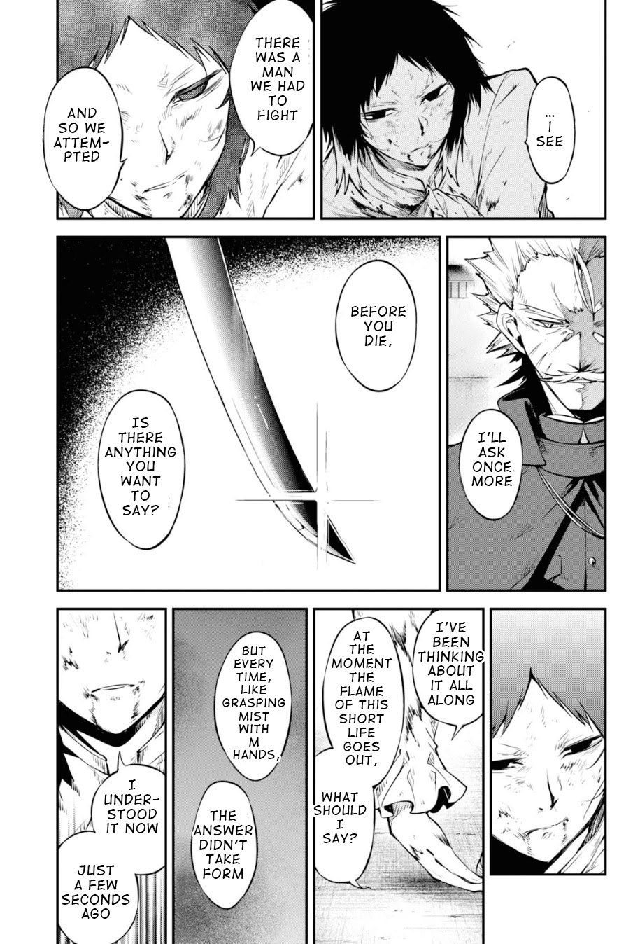 Bungou Stray Dogs Chapter 87 page 27 - Chapter 87: Hero VS. Criminal, Part 4