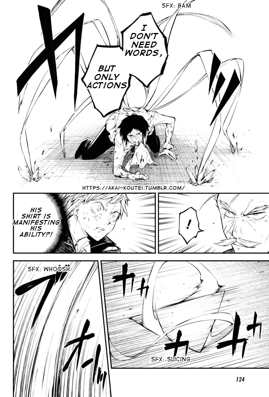 Bungou Stray Dogs Chapter 87 page 28 - Chapter 87: Hero VS. Criminal, Part 4