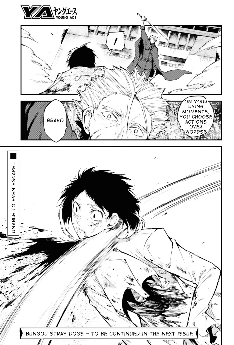 Bungou Stray Dogs Chapter 87 page 33 - Chapter 87: Hero VS. Criminal, Part 4