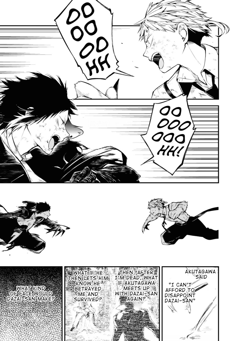 Bungou Stray Dogs Chapter 87 page 7 - Chapter 87: Hero VS. Criminal, Part 4