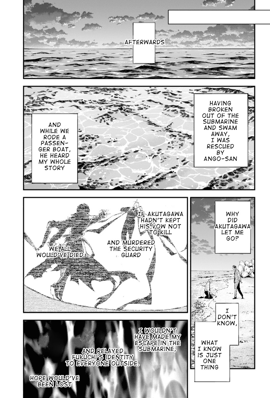 Bungou Stray Dogs Chapter 88 page 12 - Chapter 88: As Though Tumbling Down