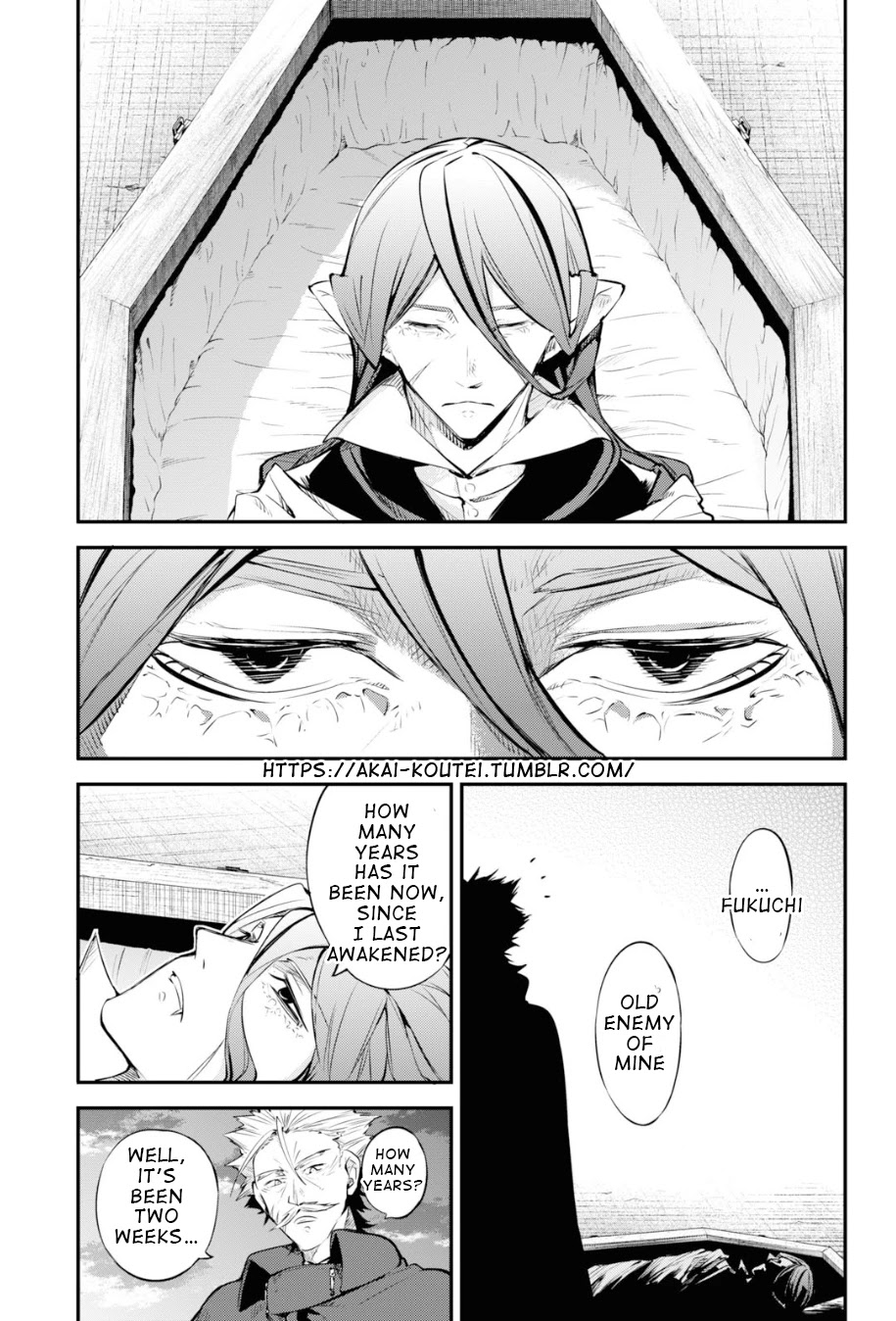 Bungou Stray Dogs Chapter 88 page 16 - Chapter 88: As Though Tumbling Down