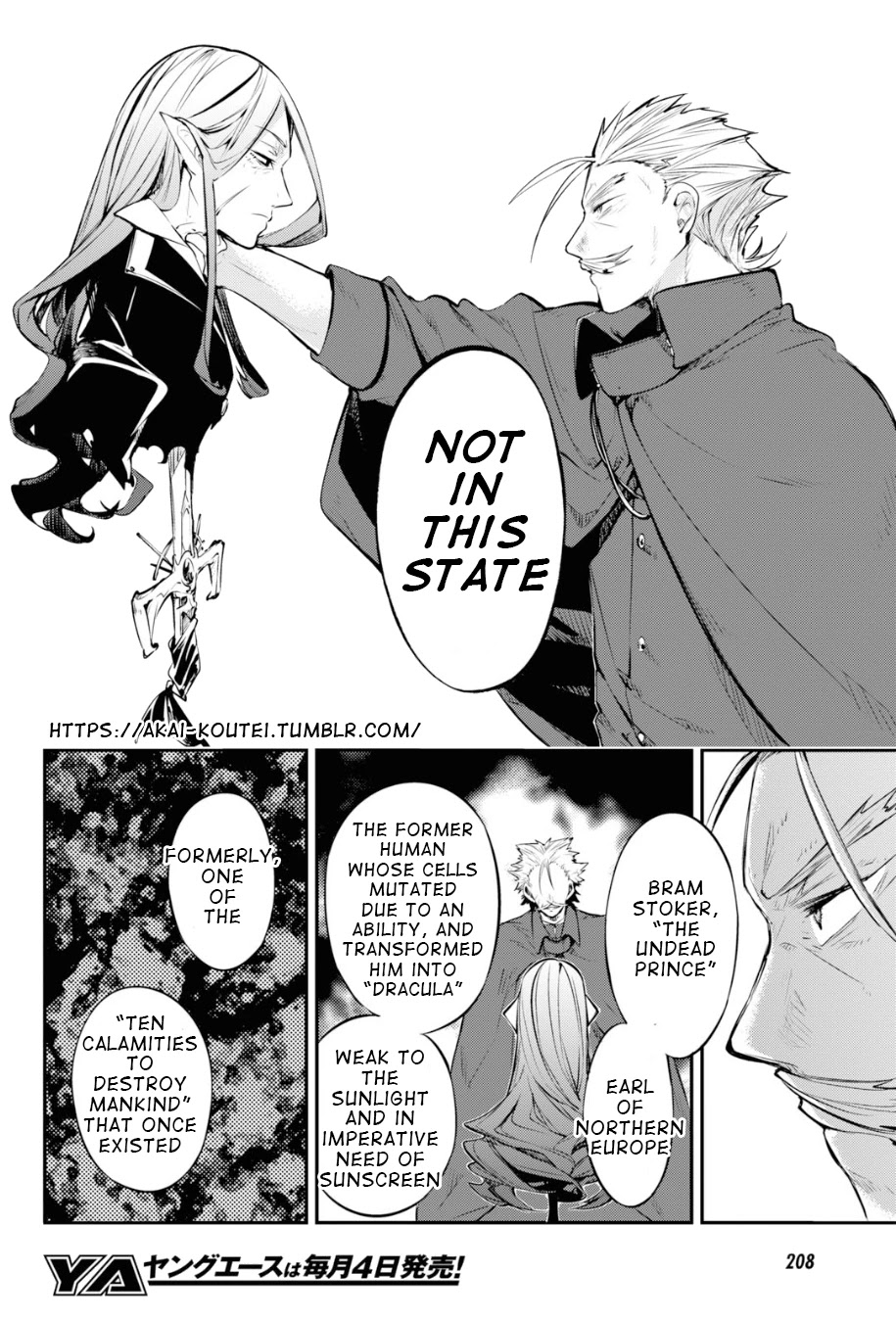 Bungou Stray Dogs Chapter 88 page 19 - Chapter 88: As Though Tumbling Down