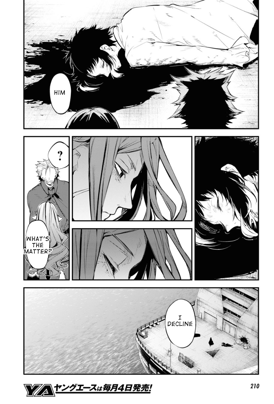 Bungou Stray Dogs Chapter 88 page 21 - Chapter 88: As Though Tumbling Down