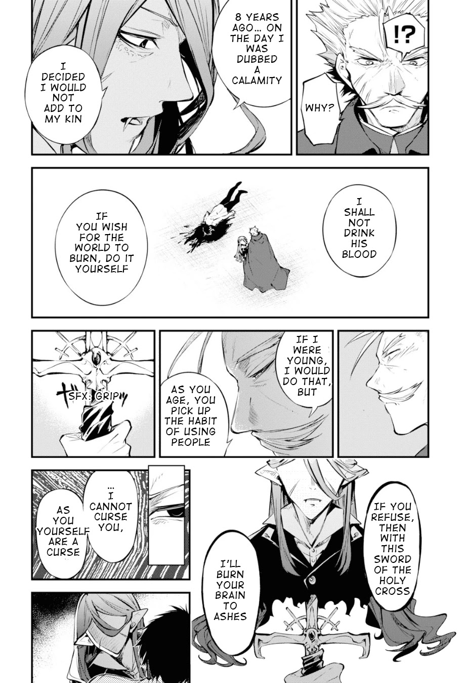 Bungou Stray Dogs Chapter 88 page 22 - Chapter 88: As Though Tumbling Down