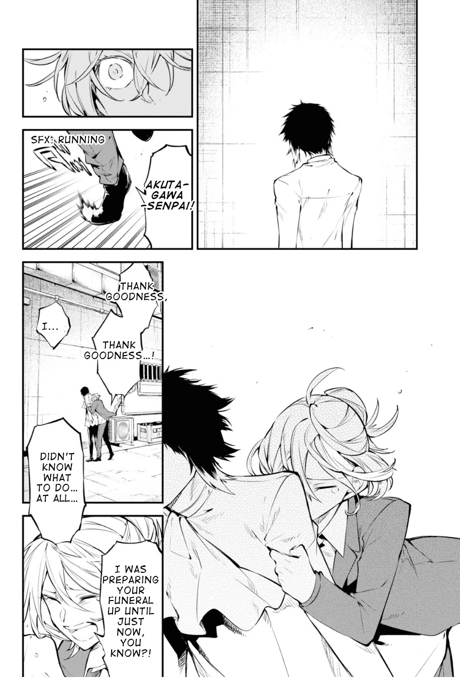 Bungou Stray Dogs Chapter 88 page 25 - Chapter 88: As Though Tumbling Down